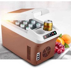 10리터 12V 소형 캠핑용 냉온장고 차량용 220V 12L 브라운 디지털 12V24V220V, 16L 컵홀더 디지털 12V24V220V, 16L
