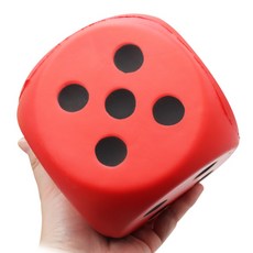 왕사이즈 소프트주사위 말랑말랑한재질 스폰지주사위, 1개