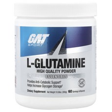 GAT L-글루타민 무맛 300g(10.58oz), 2개, 299g
