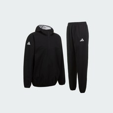 아디다스 컴뱃스포츠 땀복 후디 사우나 수트 세트 (ADISS03B) 실버 코팅