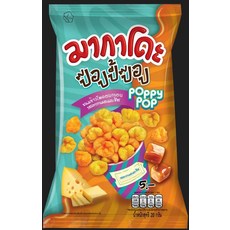 POPPY POP 焦糖起司風味爆米花 獨立包裝 鹹甜酥脆, 20g, 1個