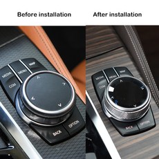 자동차 크리스탈 멀티미디어 손잡이 BMW 3시리즈 G20 5시리즈 F10 F18 F30 F15 F16 G30 G05 G06 G07 G01 G08 E70 E71 호환, EVO large knob