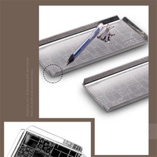 승연이의 추천 스토어 사각 패턴 펜접시 트레이 스텐