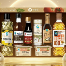 청정원 명절 선물세트 행복5호 + 쇼핑백 포함, 4개, 200g