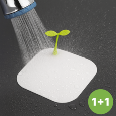 항상함께 1+1 새싹 욕실 화장실 베란다 하수구 악취차단 덮개, 2개