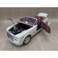 Kyosho Rolls Royce Phantom Drophead Coupe 模型 英倫白, 1個