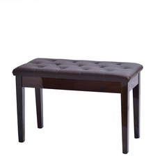 2인용 우드 피아노 수납형 의자 SH1184, 호두, 1개