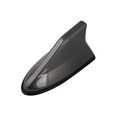 汽車鯊魚鰭天線 車用改裝天線 車頂尾翼收音天線 強波帶信號, 碳纖維, 1個