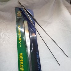 P老闆水族 不鏽鋼水草夾 - 直夾 玩家級專業水草夾 水草缸鑷子, 1個