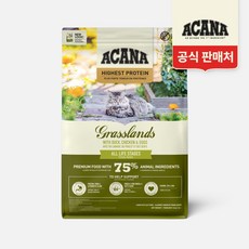 아카나 그래스랜드 캣, 1개, 1.8kg, 닭+오리