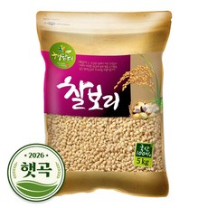 현대농산 국산 찰보리, 5kg, 1개