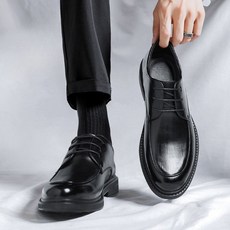 남성용 정장구두 더비슈즈 비즈니스 캐주얼 스니커즈 베이직
