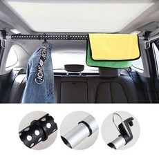 차량옷걸이 자동차 옷걸이 봉 차량용 행거봉 뒷좌석 거치대 차량용옷걸이 g9g+6894Ed