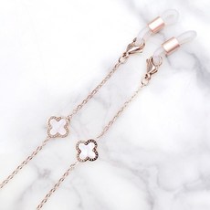 NOID-B 鋼製花朵設計眼鏡口罩鍊