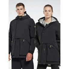 리복 Reebok 남여공용 OW TW+GR PADDED 자켓 - 블랙 HG8924 REJU2F205BK