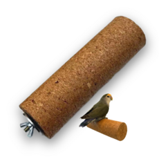 LETOJ 앵무새 코르크 횃대 S, 1개, 브라운