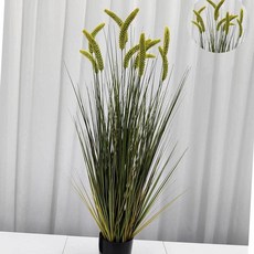 강아지풀 조화 화분 꾸미기 강아지풀 내방 가을