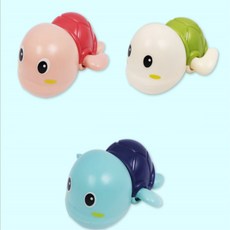 유즈Shop 욕실 수영하는거북이 색상랜덤 낱개 1개 욕실장난감