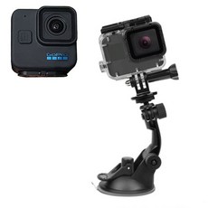 더이케이 11 미니 호환 액션캠 자동차 창문 유리 석션컵 흡착 마운트 WB1352F, 본상품