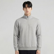 네파 남성 어반 베이직 반집업 맨투맨