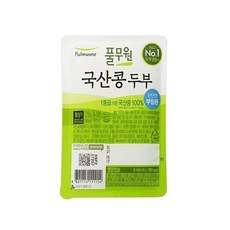 (냉장)[풀무원]국산콩두부부침용210g, 210g, 1개