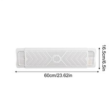 에어컨 앞 유리 조정 리디렉터 리디버터 침실 난방 냉각 시스템 디플렉터, 1)60cm, 색상: 1. 60cm, 1개