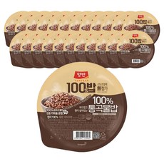 양반 100밥 100% 통곡물밥 잡곡밥 130g 24개