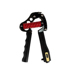 島嶼穩動 190KG進階計數握力器【現貨 保固1年】指力 握力 掌力, 1個, 190KG黑色｜進階款