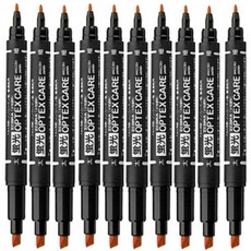 제브라 옵텍스 케어 형광펜 WKCR1 + 사은품(모닝 3색), 10개, 브라운(E)