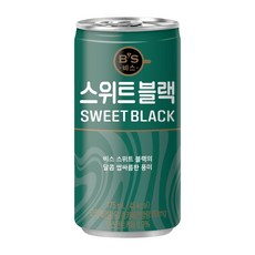 대일음료 비스 스위트블랙, 30개, 175ml
