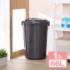 KEYWAY 銀采萬用收納桶66L 儲水收納箱, 1個