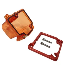 오토바이 투명 기화기 클리어 바텀 플로트 볼 오일 컵 (PWK Keihin PJ PE PZ KSR EVO VM22 PHBG, 07 빨간