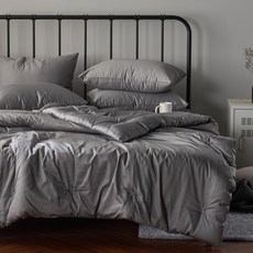 지베딩 자연주의 샤틴 60수 사계절용 이불커버 단품/세트