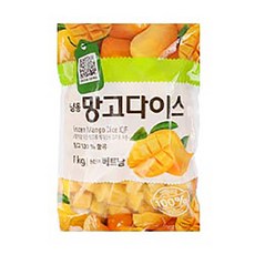 재호 냉동 망고다이스 1kg, 1개