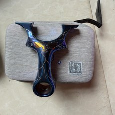鈦合金 龍門飛燕 彈弓 高准度 免綁 暗扣 戶外競技, 如圖所示, 1個