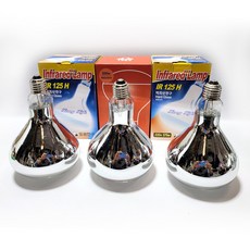 (1BOX 10개입) 경질 열전구 보온등 히터전구 일광, 1세트, 375W