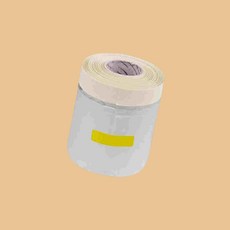 건축용 비닐 커버링 테이프 450mmx20m 사용이편리한 마스킹테이프비닐 퍼티작업 도색테이프