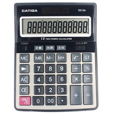 CATIGA 桌上型商用計算機 DC-2A 大型12位數 /一台入 保固3年 -信力, 1個, 1個 一台入