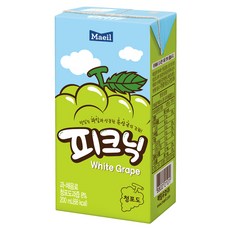 매일-피크닉청포도200ml(24팩) x3, 200ml, 72팩