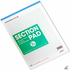 더캔바 방안지 섹션패드 A4 1mm약27매 종이패턴지