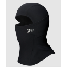 GO LOVE JOY 冬季保暖頭套 防風透氣面罩 戶外運動, 黑色, 1個