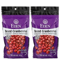에덴푸드 드라이드 건조 크랜베리 113G x 2개