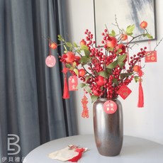 雙喜花插 春節桌上裝飾, 1個