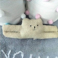 JUJU BABY 防夾手門擋 ins北歐風造型, 1個, 卡其熊