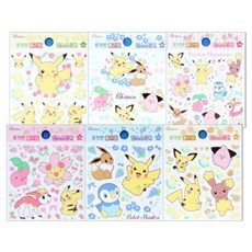 1000 포켓몬스터 블러썸 인스 스티커 (랜덤)