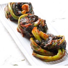 [제주 용암해수] 갓김치 1kg (국내산 100%), 1개