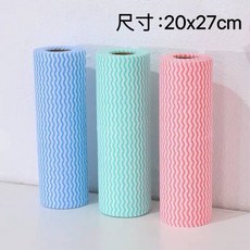 一次性抹布 乾溼兩用 廚房清潔 拋棄式洗碗布, 1個, 無紡布 懶人抹布40撕, 40