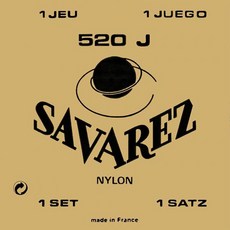 Savarez T50J Flamenco古典吉他弦 高張力 法國製, 1個, Savarez 520J-高張
