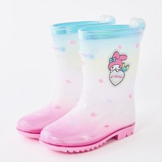 산리오 홀로그램 아동 장화 마이멜로디