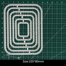 不規則圖案標籤 Scrapbook切割碳鋼刀模 DIY手帳手工紙藝壓花模具, 1個, 05